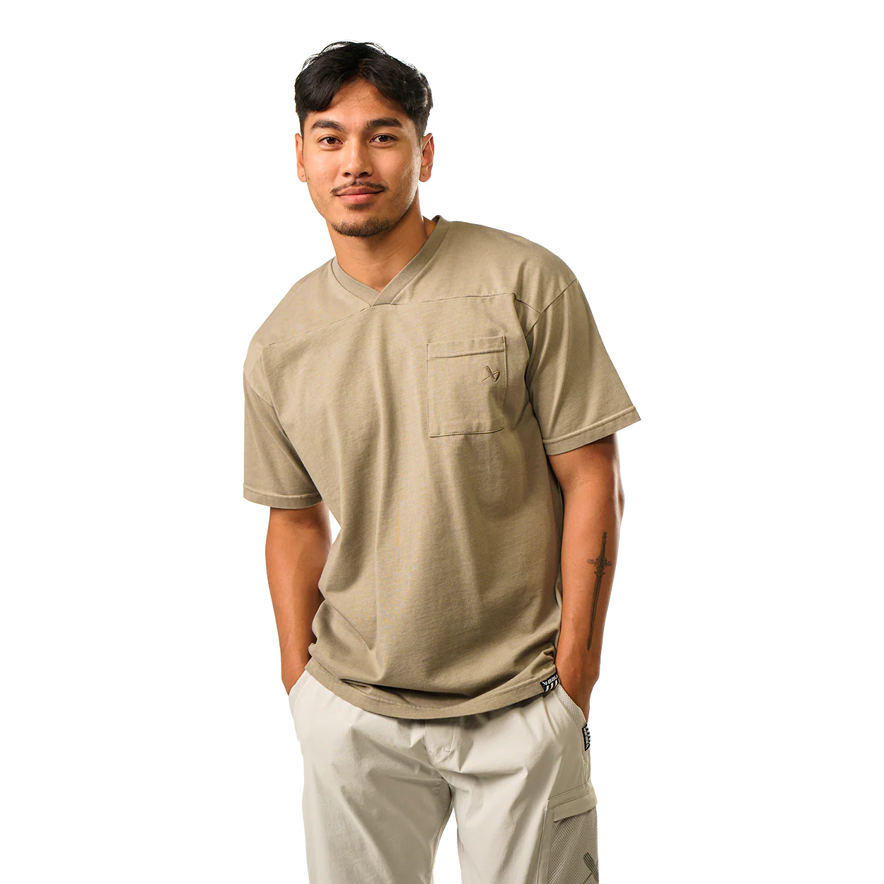BAUER PRESS BOX TEE SAGE