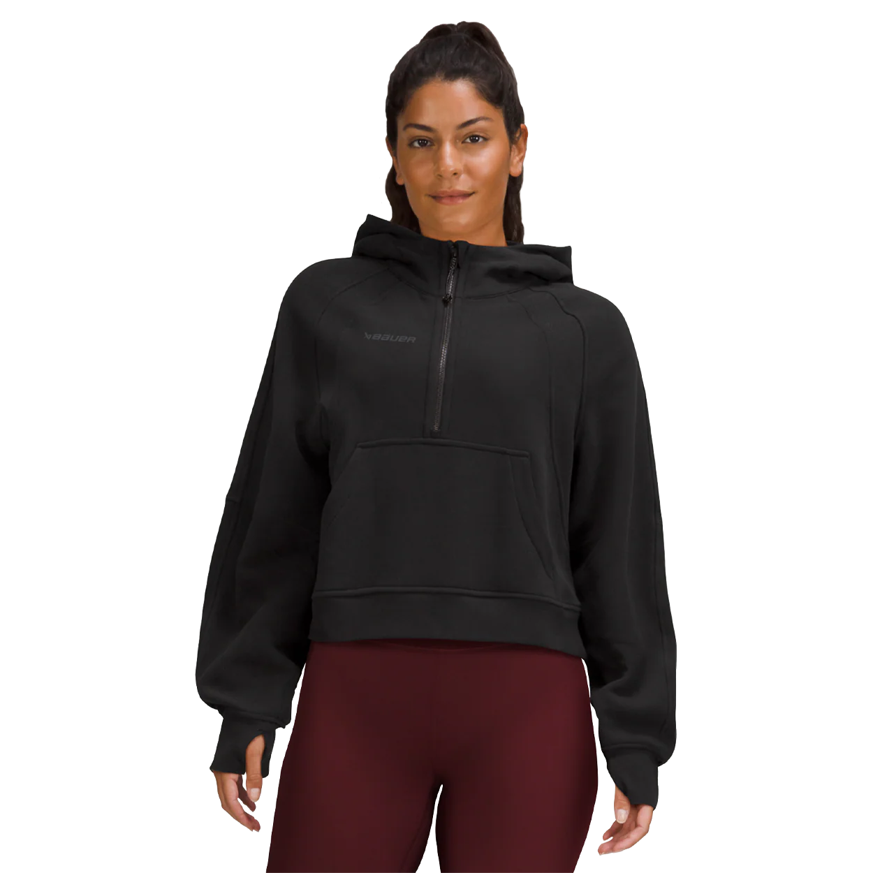 BAUER // lululemon SCUBA 1/2 ZIP BLACK - Image 2