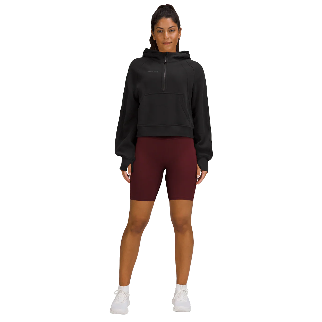 BAUER // lululemon SCUBA 1/2 ZIP BLACK - Image 3