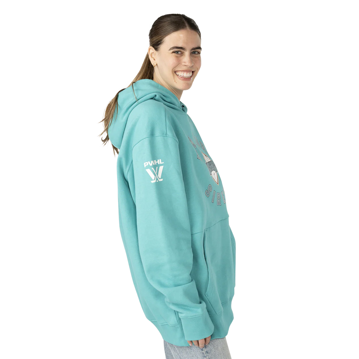 BAUER PWHL TEAM ULTIMATE HOODIE MENS NEW YORK SIRENS - Image 5