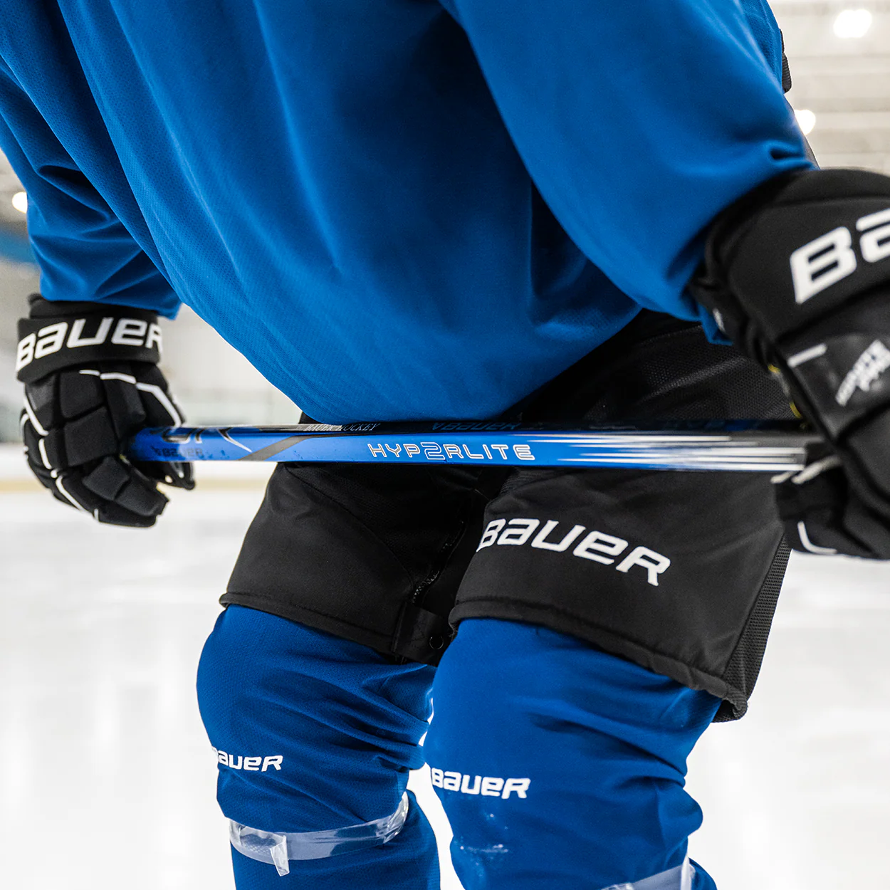 BAUER VAPOR HYPERLITE 2 BLUE STICK SENIOR - Image 2