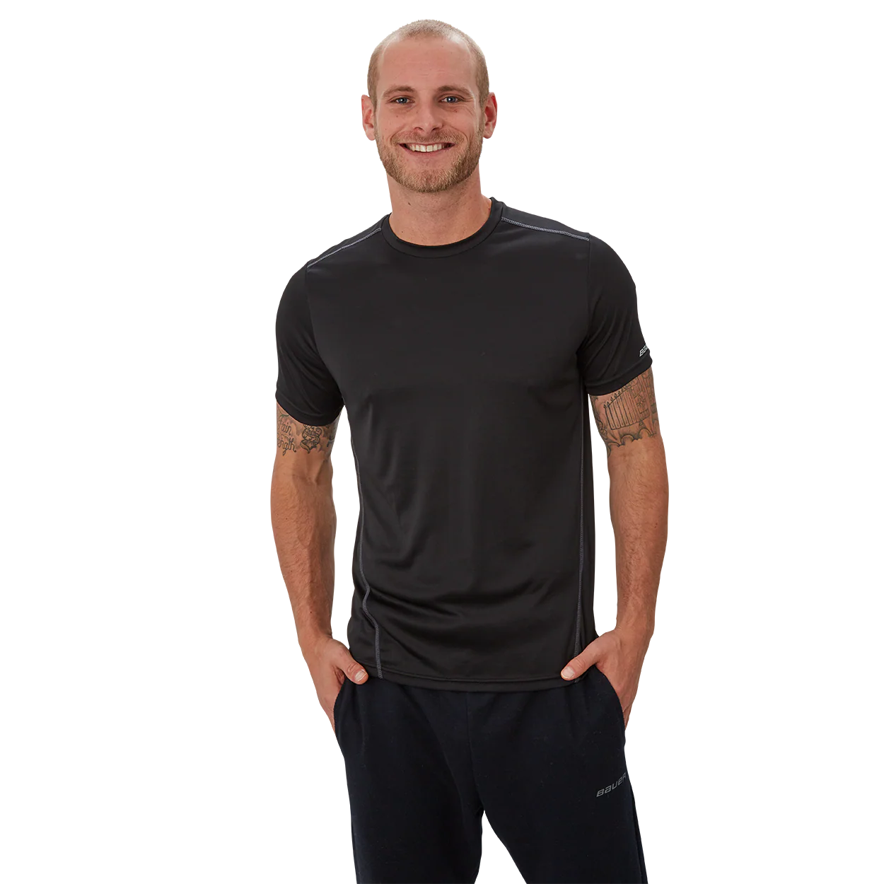 BAUER VAPOR TEAM TECH TEE YOUTH