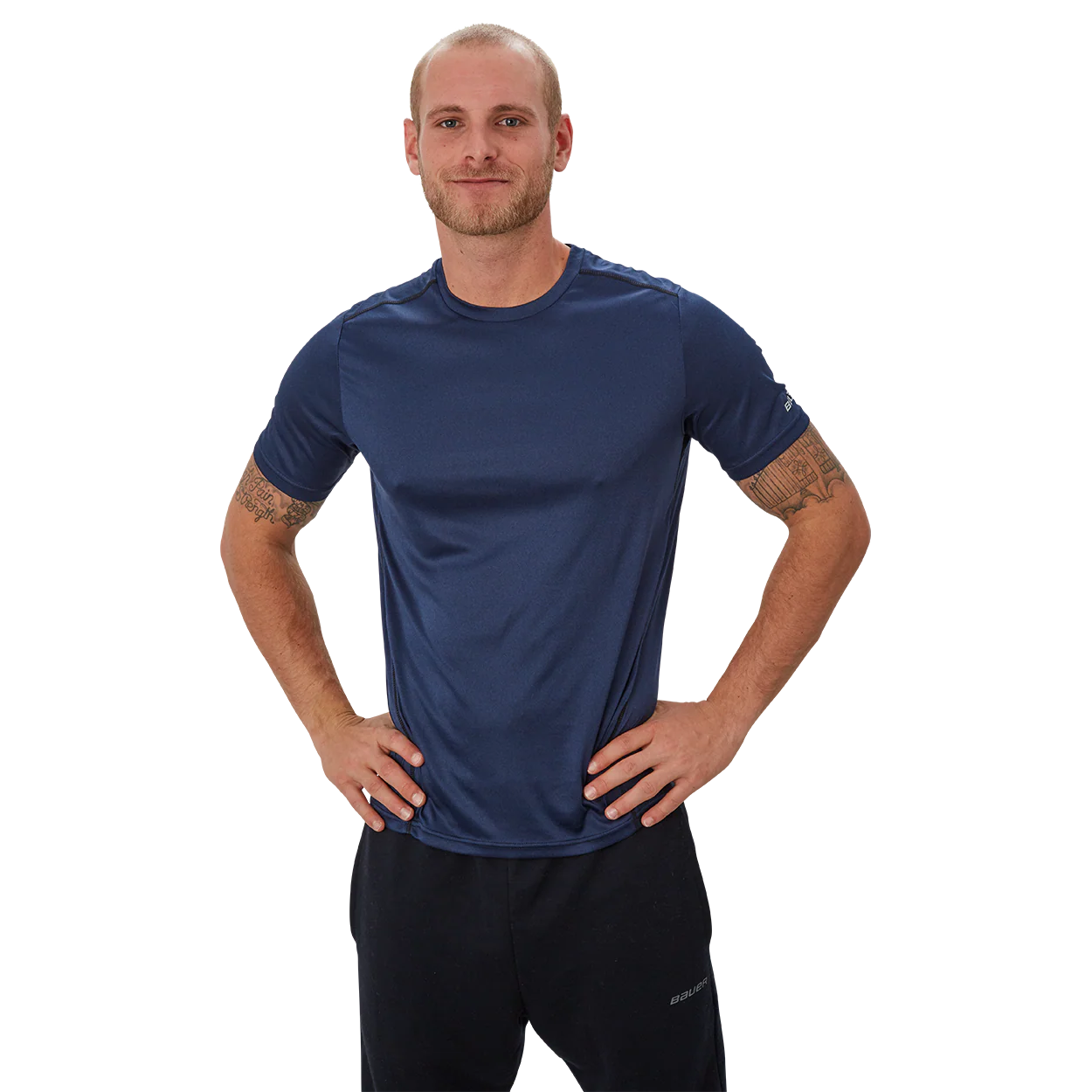 BAUER VAPOR TEAM TECH TEE YOUTH - Image 4