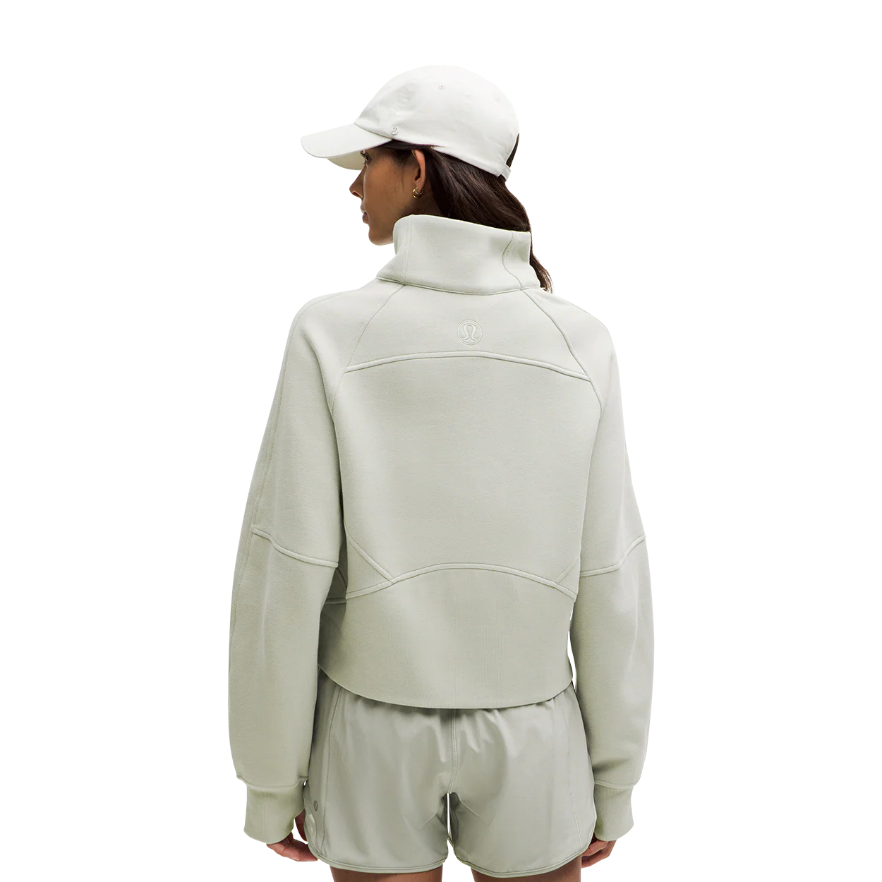 BAUER lululemon SCUBA FUNNEL 1/2 ZIP WOMENS - Image 4