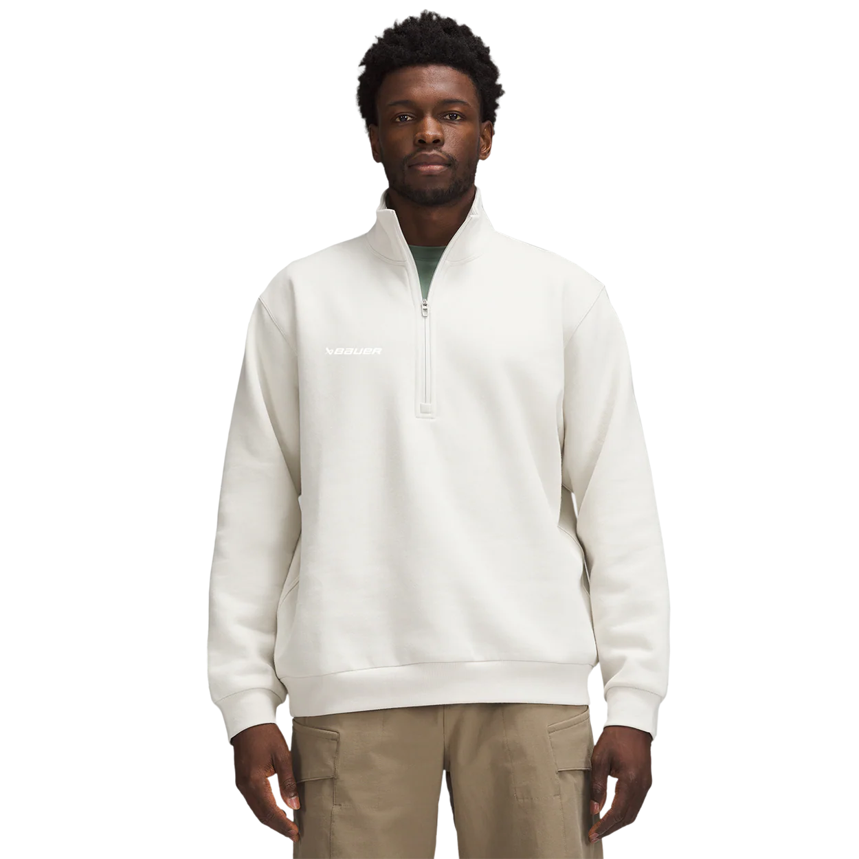 BAUER // lululemon STEADY STATE HALF ZIP