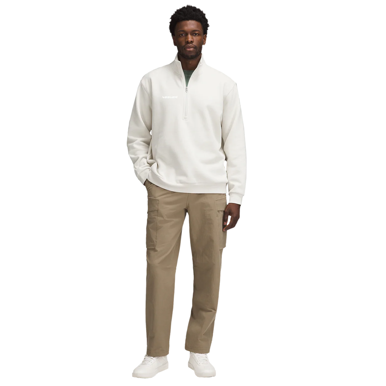 BAUER // lululemon STEADY STATE HALF ZIP - Image 2