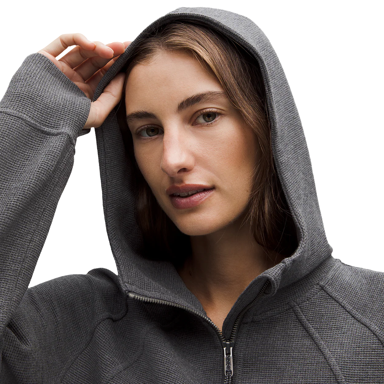BAUER lululemon WAFFLE FULL ZIP HOODIE WOMENS - Image 7