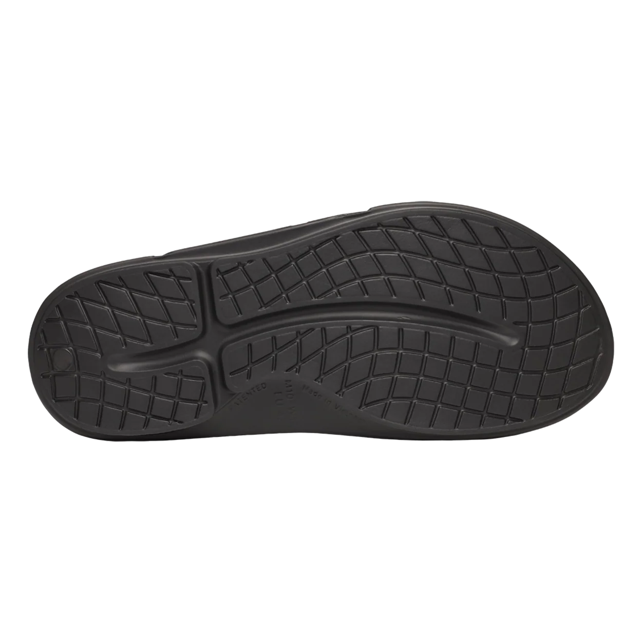 S25 BAUER OOFOS SPORT FLEX SLIDE SENIOR BLACK - Image 2