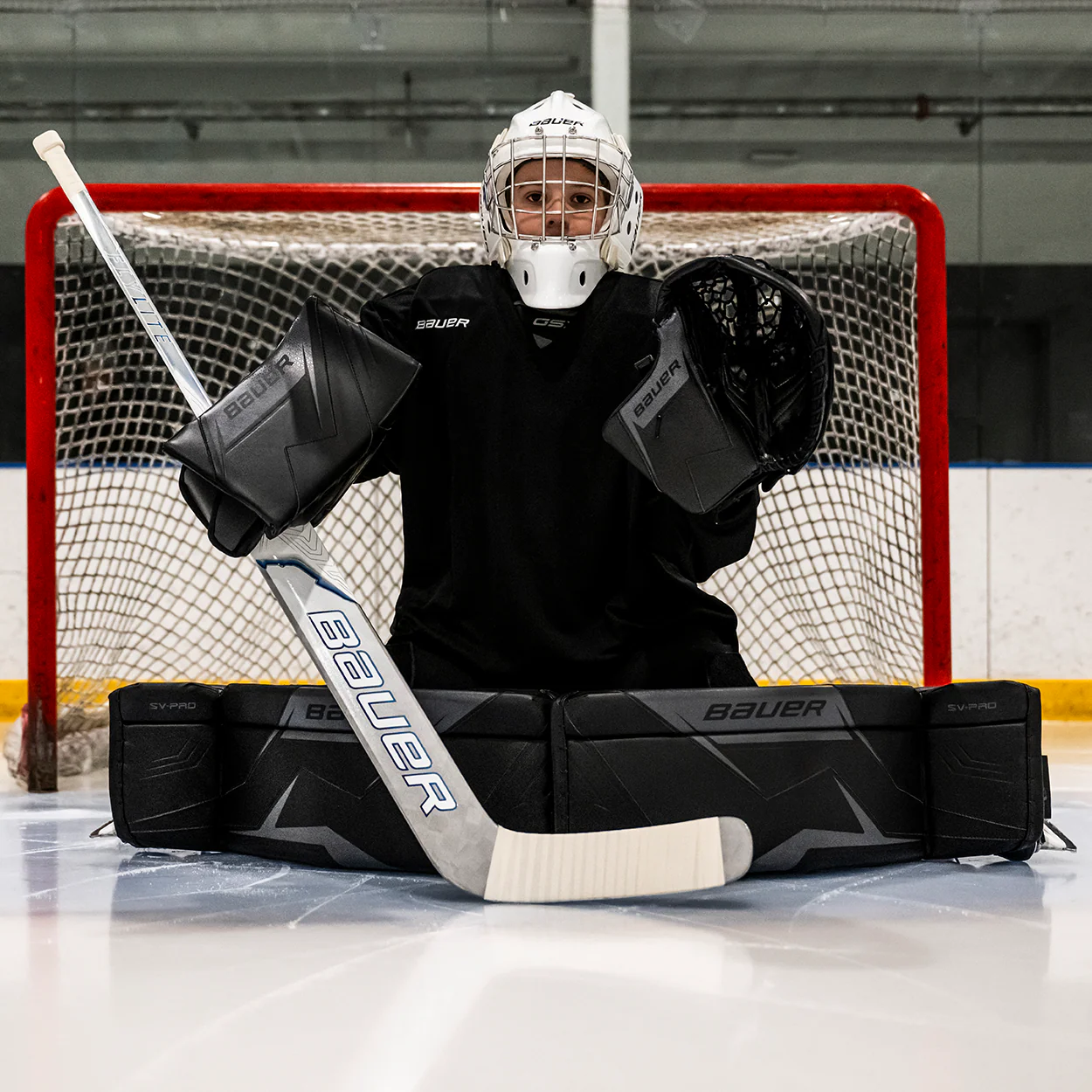 S25 BAUER SV-PRO GOAL PAD INTERMEDIATE - Image 7